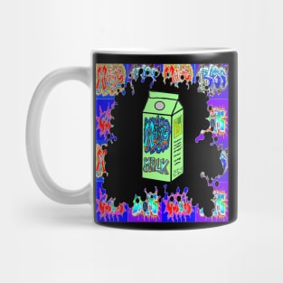 spray milk music graffiti Mug